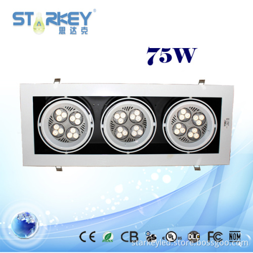 75W Square LED Ceiling Down Light